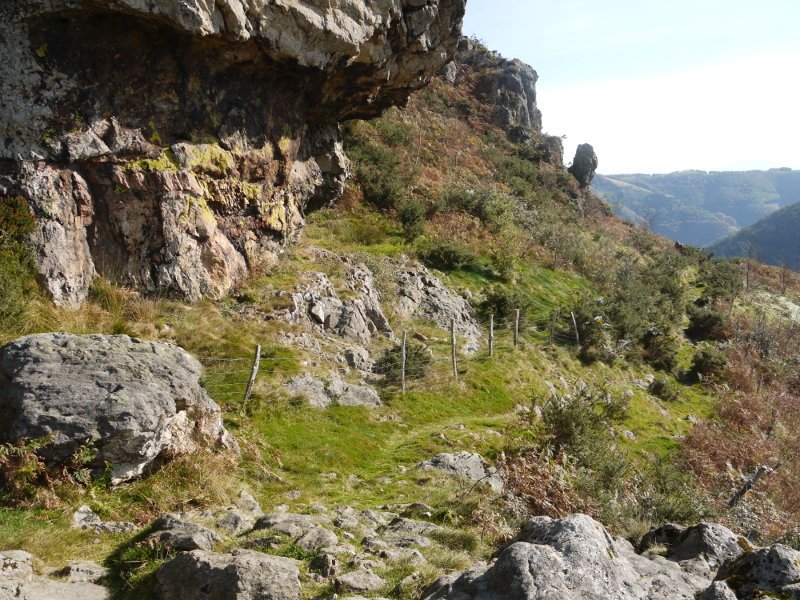 Bidea Aritxulegiko gain aldean