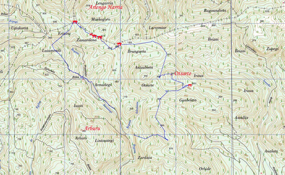 MAPA: Otsarteko Gaina