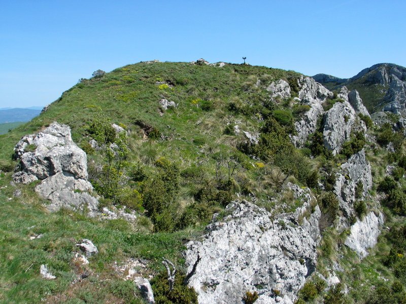 Castillo de Vallehermosa-ren tontorra