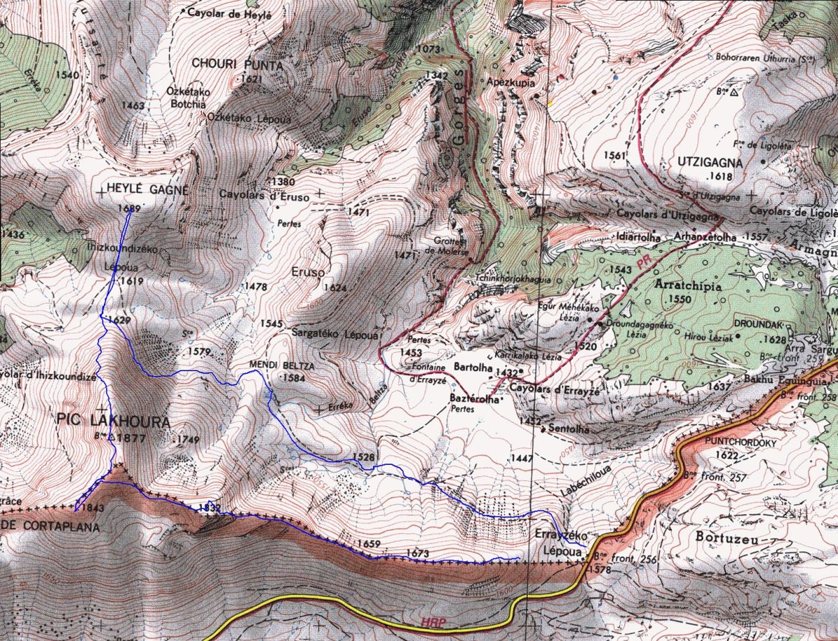 MAPA: Lakhura eta Ihitzkunditze
