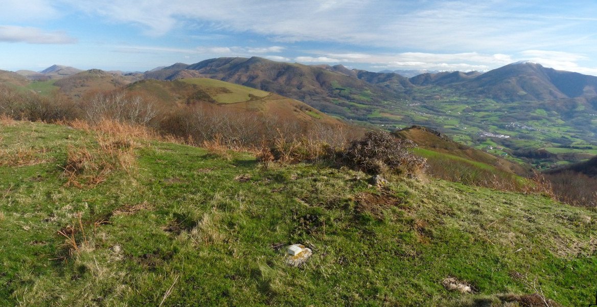 Baztango bazterrak Larrondoko gailurretik