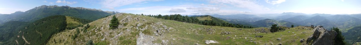 360º panoramika Ekialdeko bizkarretik