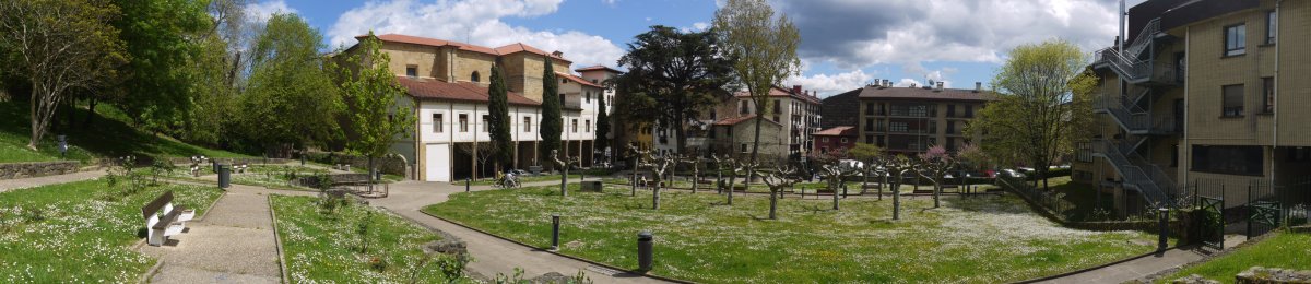 La Rosaleda parkea eta Santa Maria Eliza