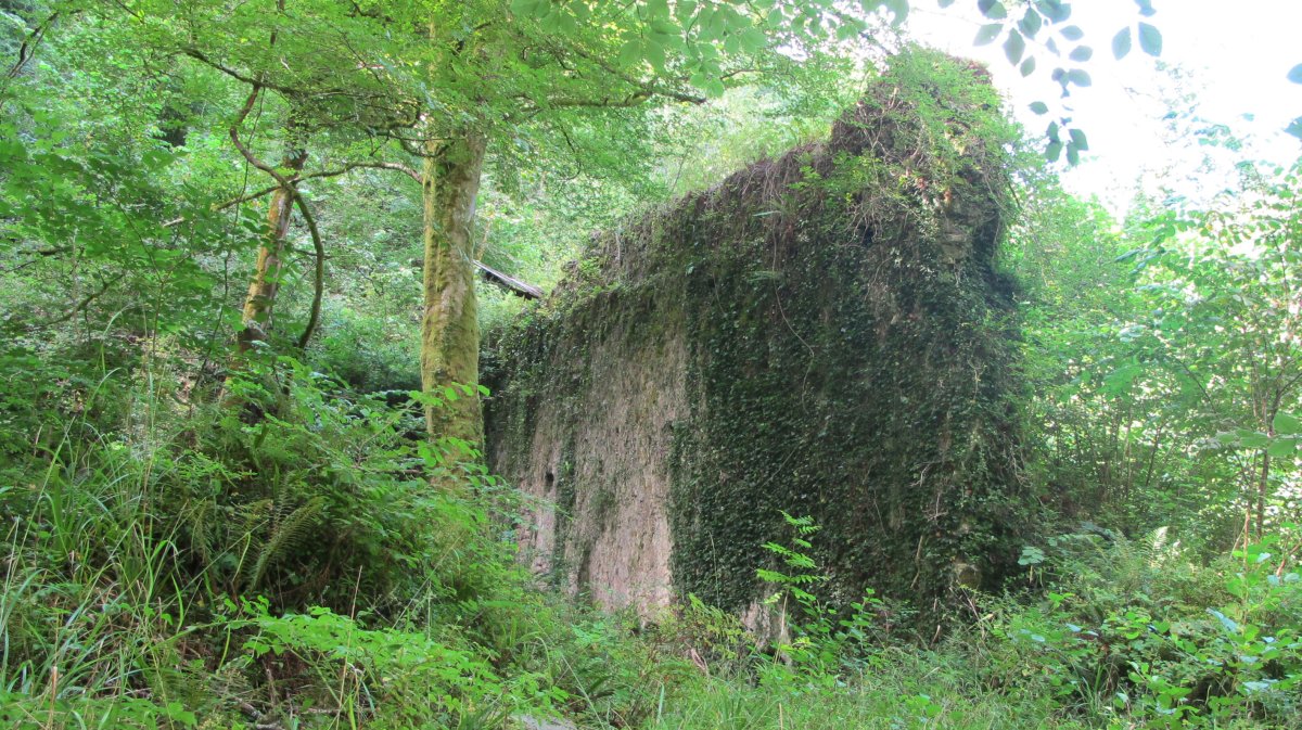 Olazar burdinolaren hondakinak, Larraul