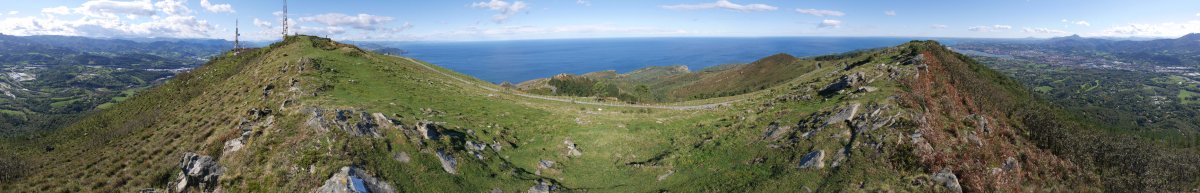 Jaizkibel tontorra eta inguruak