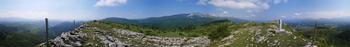 Arraldetik 360ºtako ikuspegia