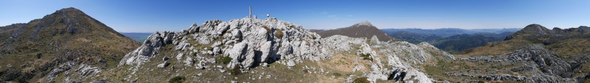 360º panoramika tontorraren aldamenetik