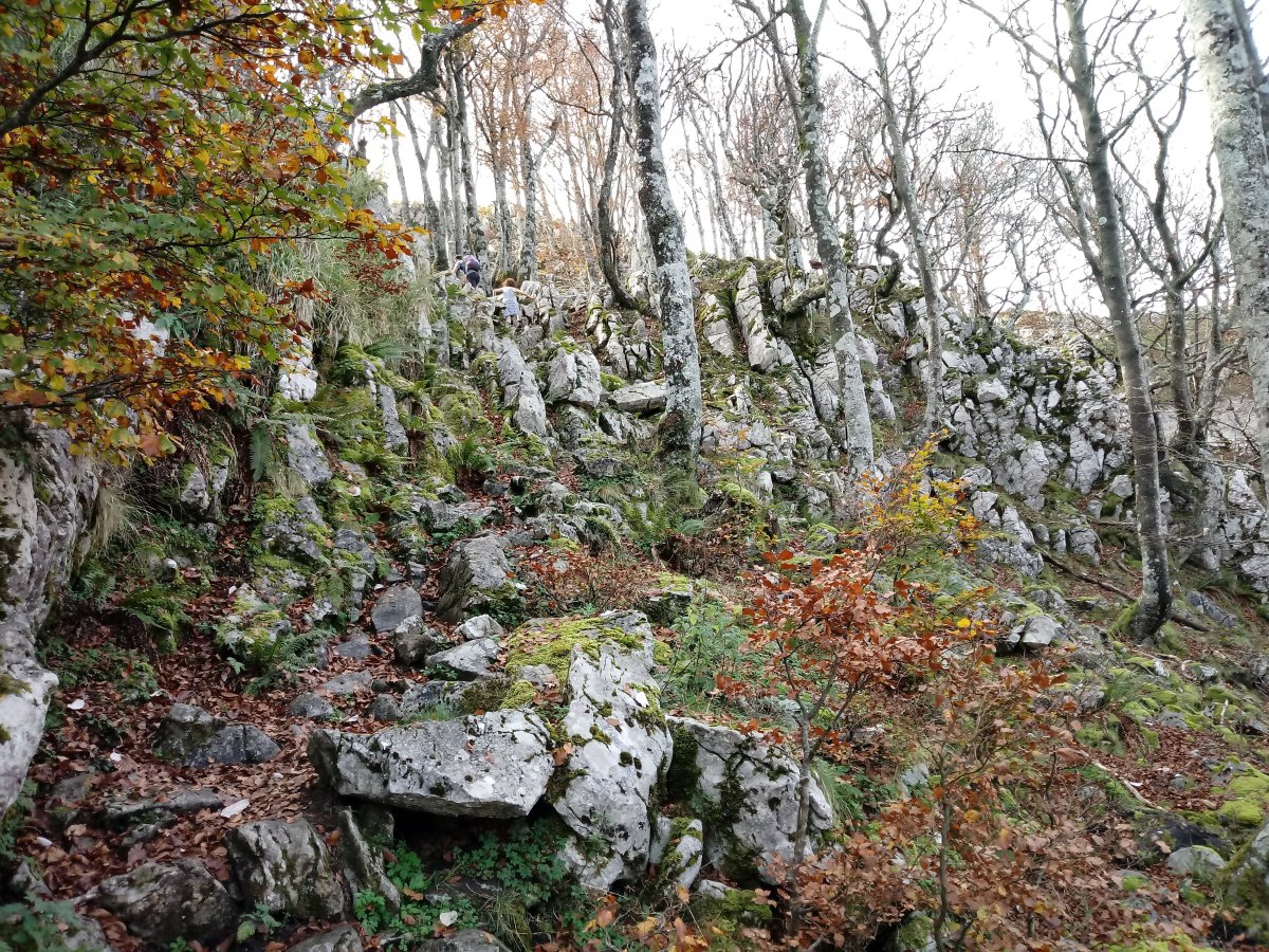 Puttarri (1299m) azken maldak 1