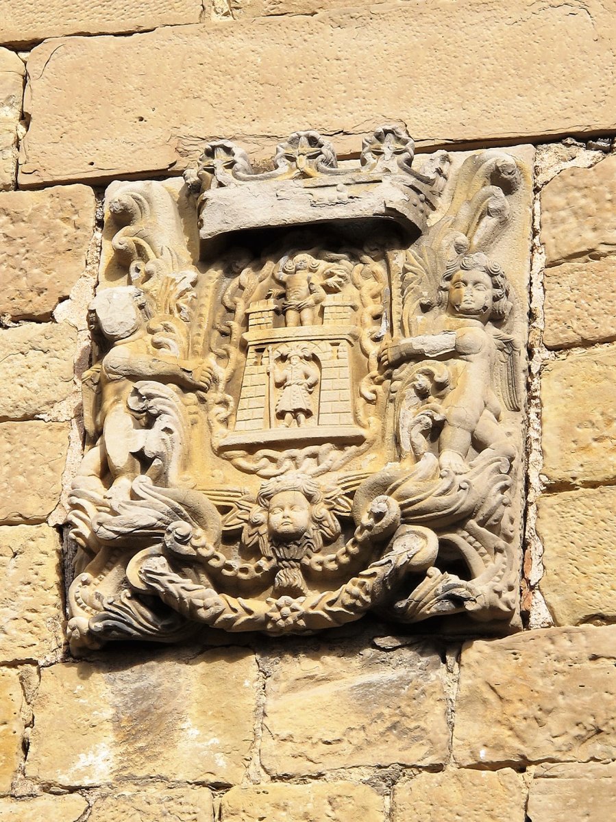 Eskolapioak armarria, Tafalla