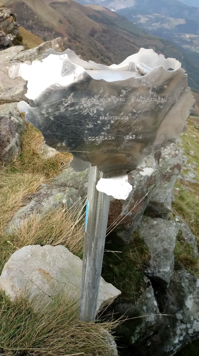 Oderiaga (1244m) postontzia 1