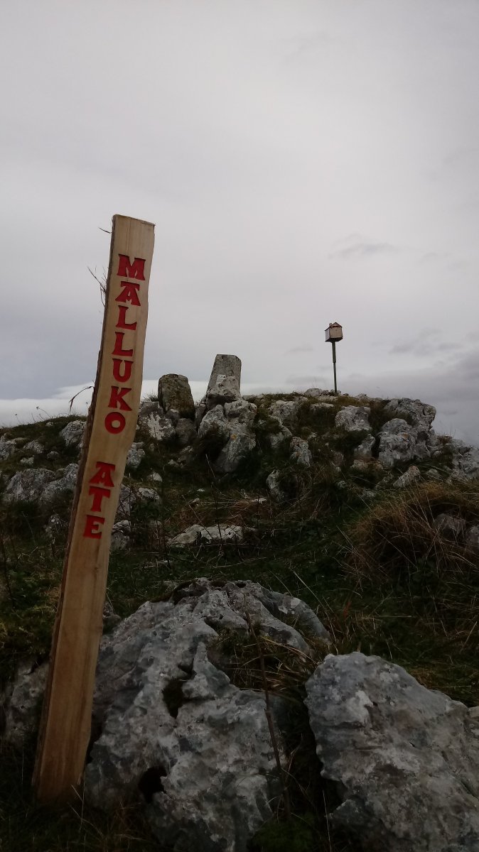 Mallukate (1325m) tontorra