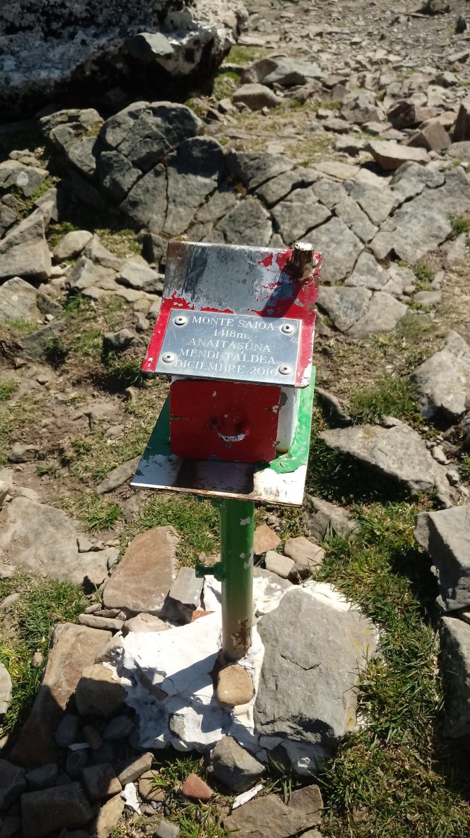 Saioa (1418m) postontzia