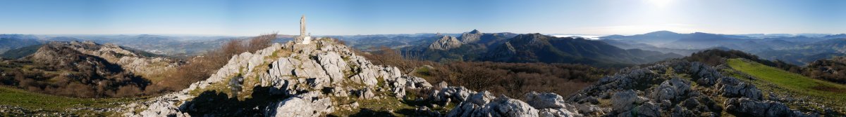 Tontorretik 360ºtako ikuspegia