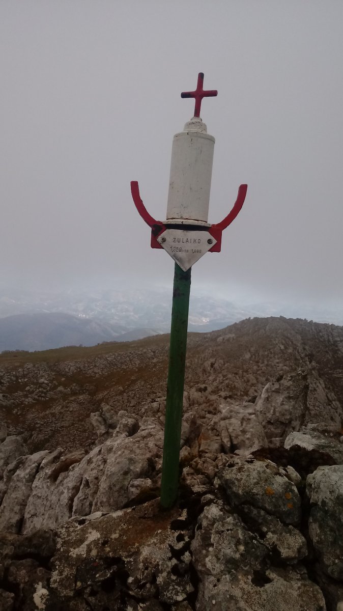 Zulagaizto (1361m) postontzia