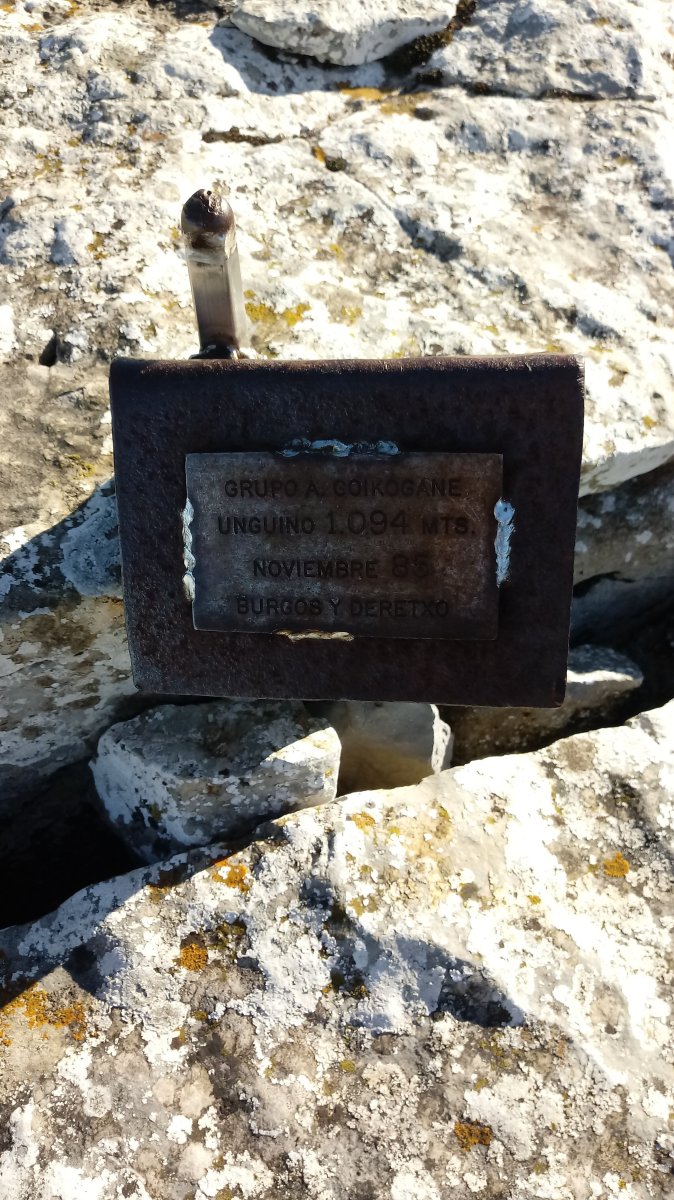 Ungino (1099m) postontzia