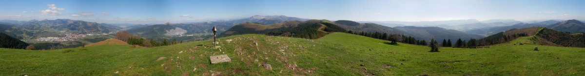 Kukutzatik 360ºtako ikuspegia