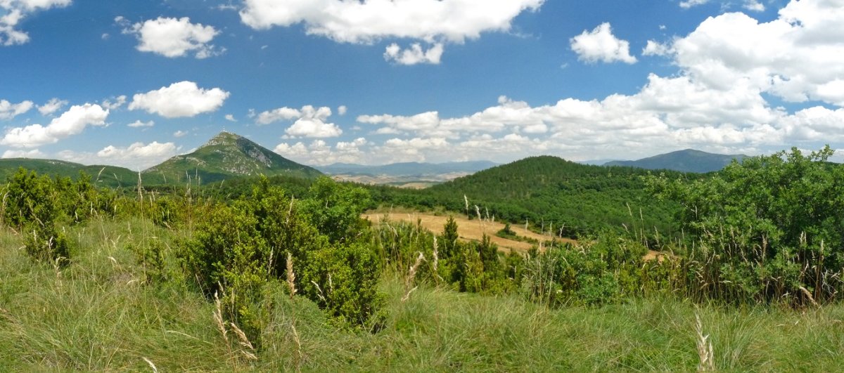 Elomendi eta Mendiurrun, gailurretik