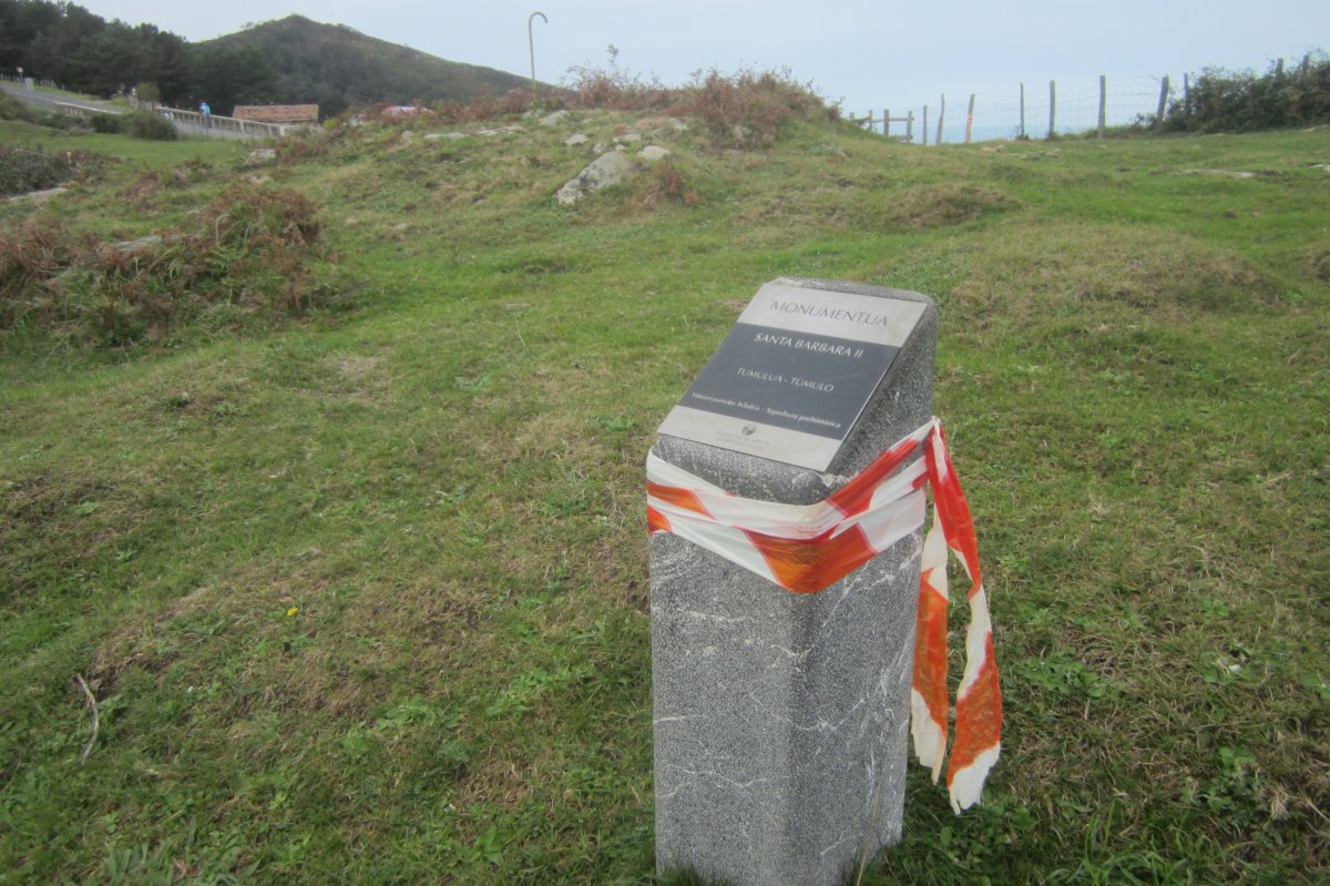 Túmulo Sª Bárbara II  (Septiembre 2020)