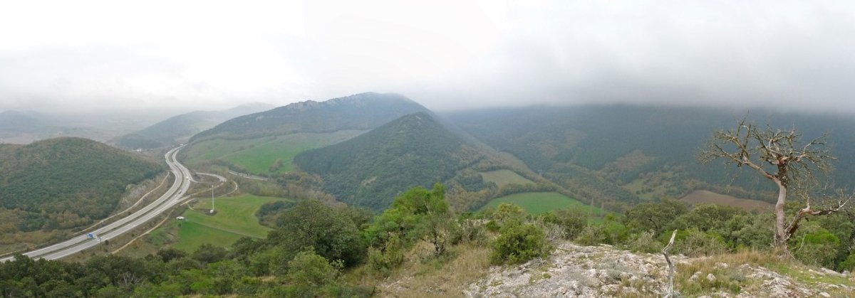 Ikuspegi zabalak gailurretik