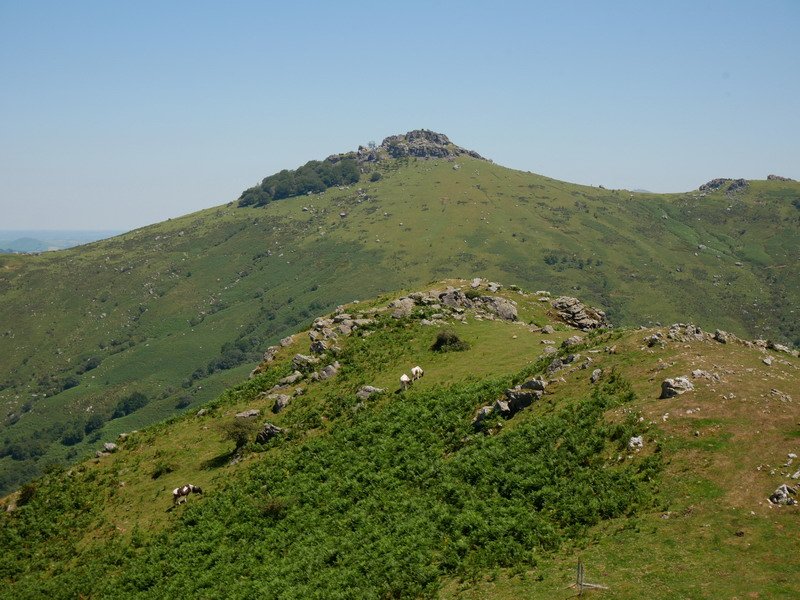 Mondarrain Soporroko tontorretik ikusita