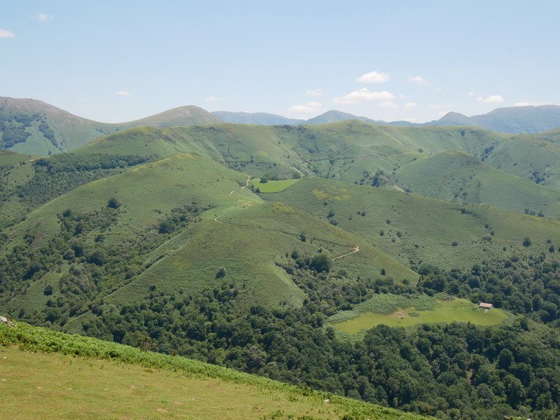 Bizkailuze Soporroko tontorretik ikusita