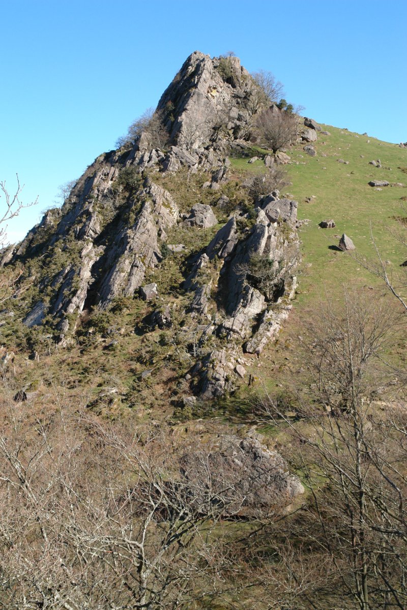 Aballarri Manteleko harkaitzetatik