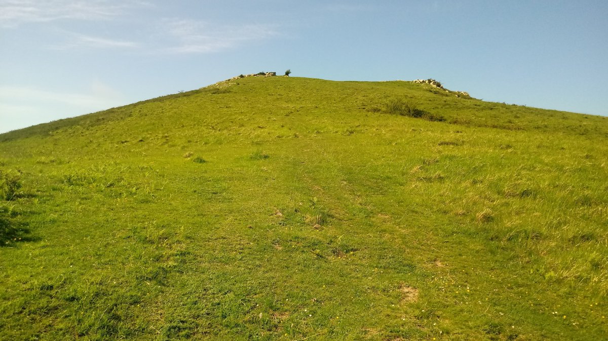 Andutz (612m) igoerako azken zatian