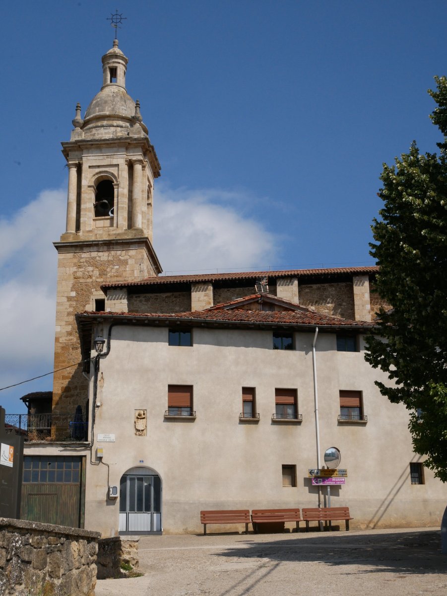 Herriaren egungo sarrera nagusia, Antoñana