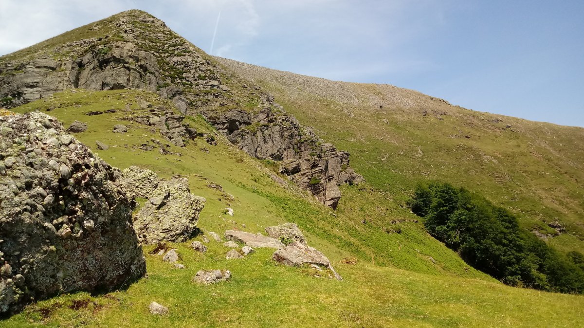 Hautza (1305m) Erregarri aldetik