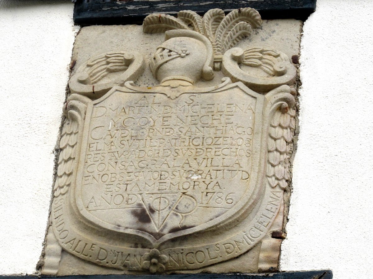 Udaletxeko armarria, Urdazubi