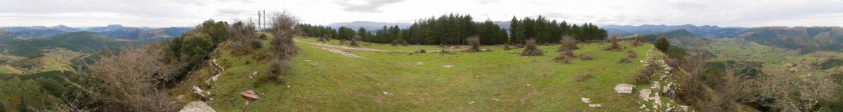 Tontorretik 360ºtako ikuspegia