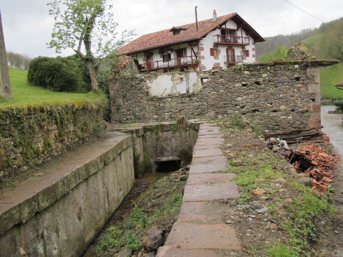 Gainko Errota, Etxalar