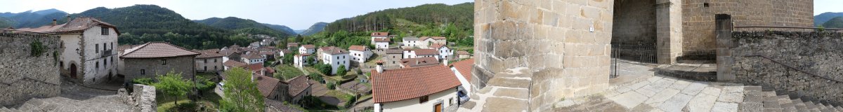 Erronkari, San Esteban elizaren ataritik