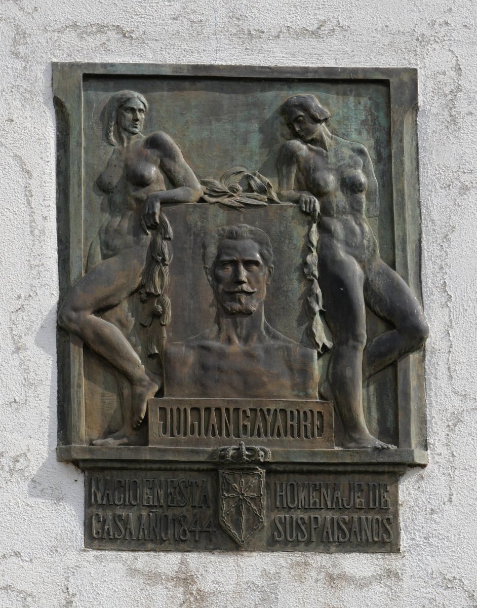 Julian Gayarreren jaiotetxea, Erronkari