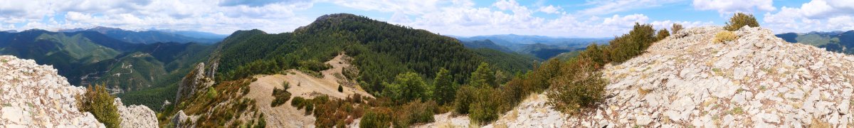 Rincón de Dozola muino harritsutik ikusita