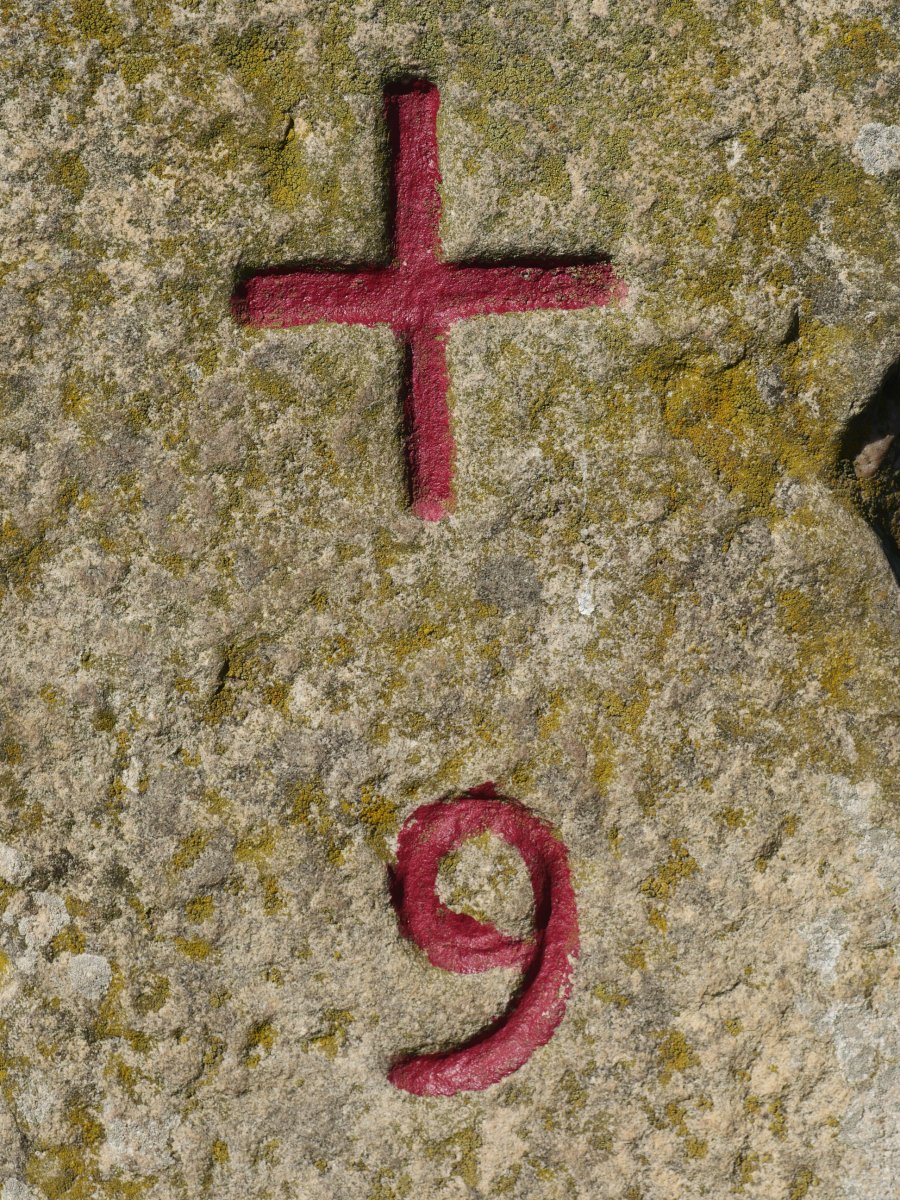 R9 mugarria, Manddale