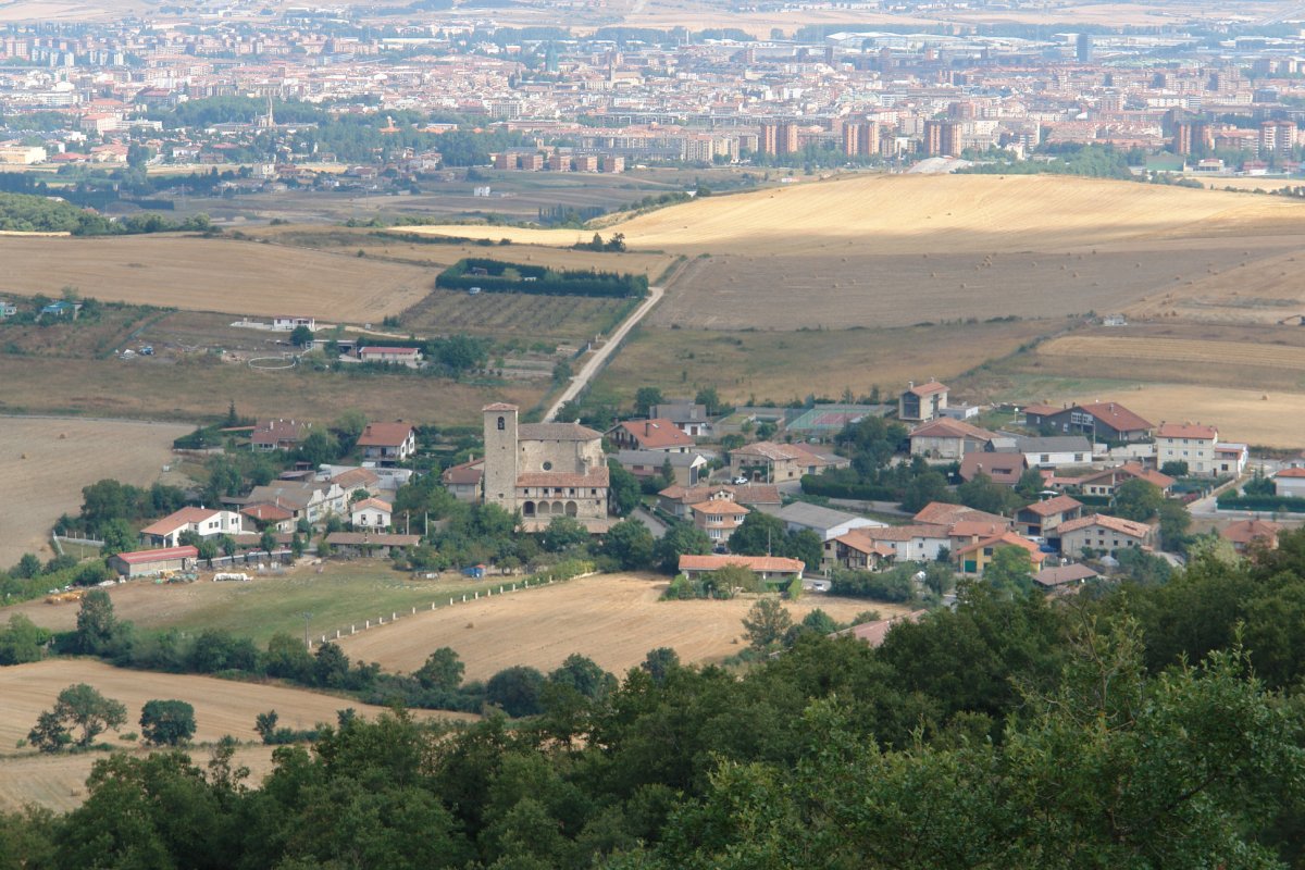 Gaztelu herrixka, Gasteiz hondoan duela