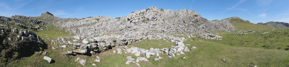 Malkorri Ekialdekoa ezker aldean eta Uarrain eskubi aldean