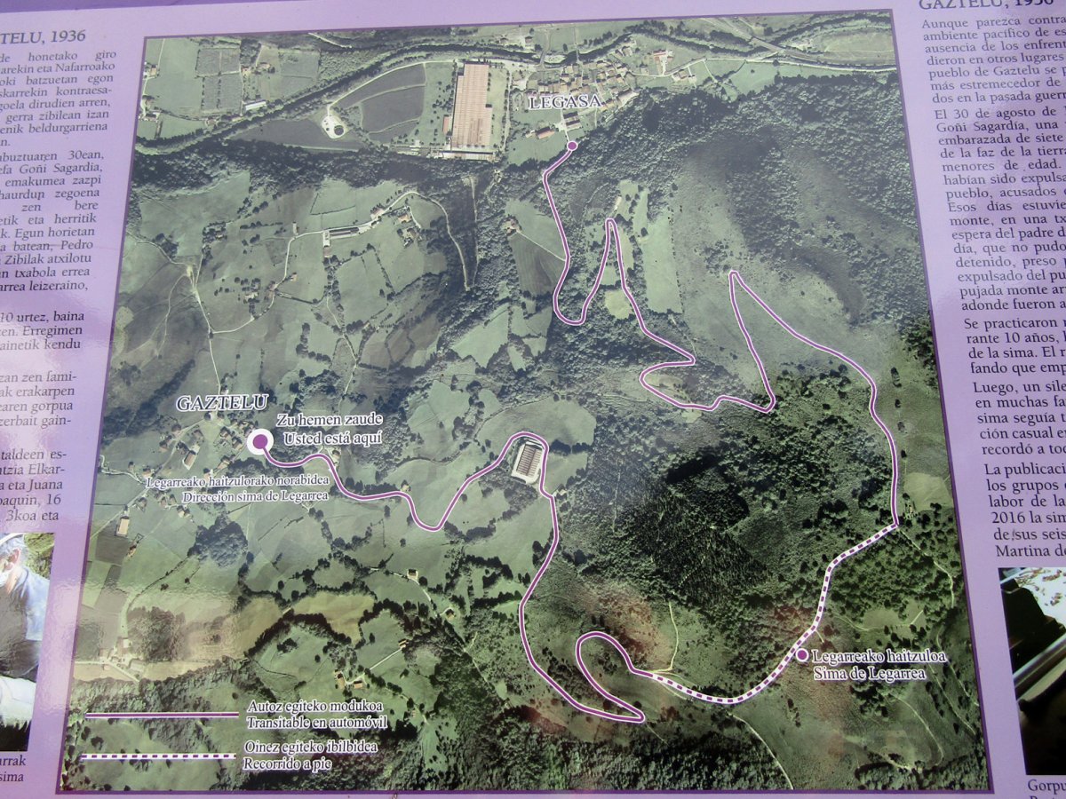 Legarreako Lezea, Gaztelu-Donamaria