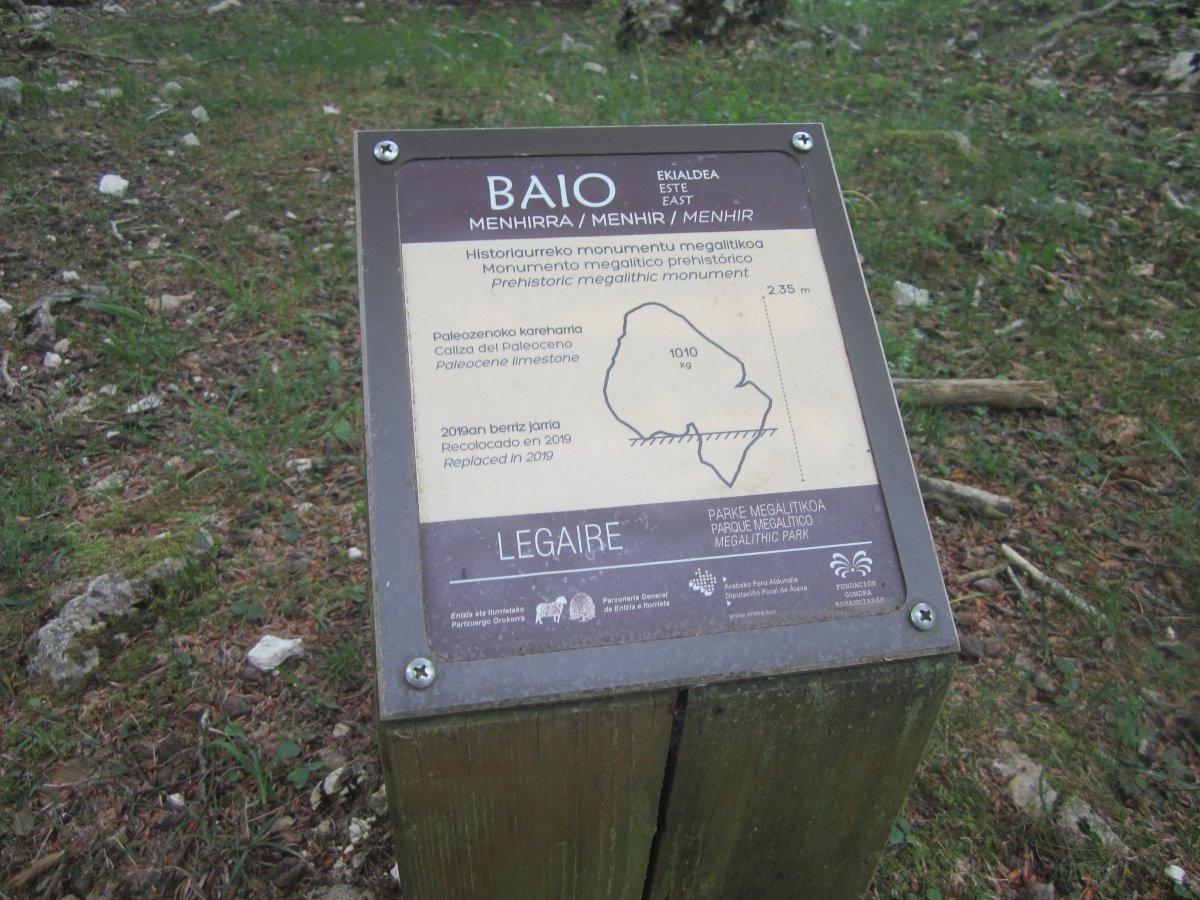 Menhir Baio Este  (Junio 2023)