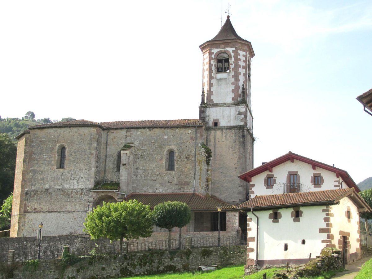 San Martin eliza, Gartzain-Baztan