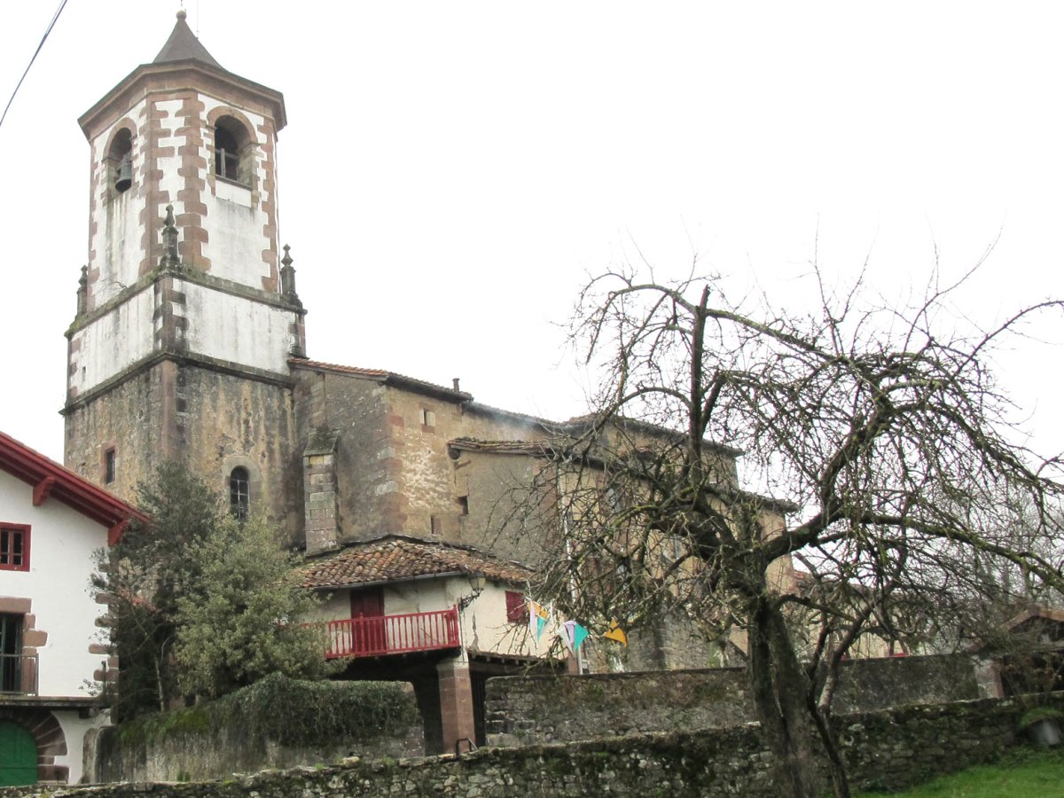 San Martin eliza, Gartzain-Baztan