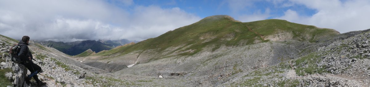Castiello d'Acher tontorra hegoaldeko ertzetik