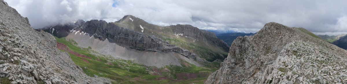 Costatizako harresia eta Aguerri, Castiello d'Acher aldetik ikusita