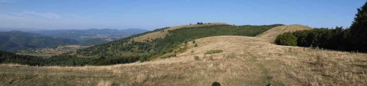 Gaztanbidea gainetik mendebaldera begira