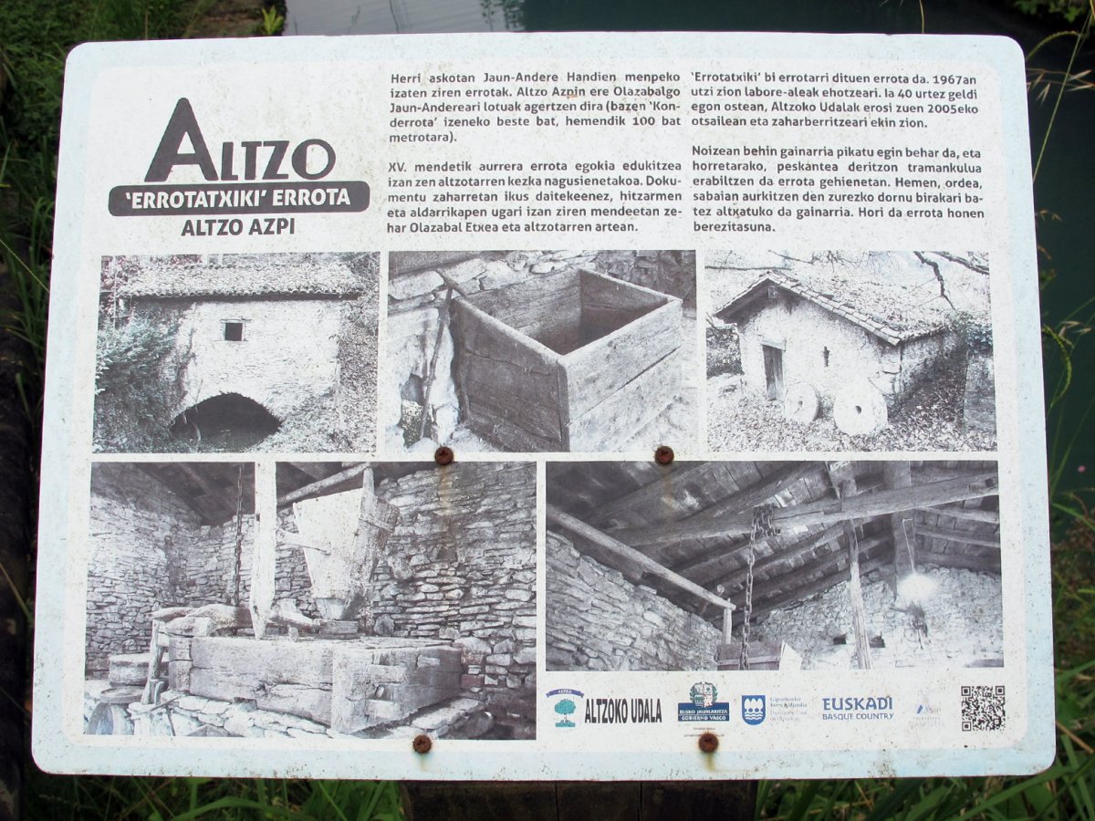 Errotatxiki errota, Altzo Azpi