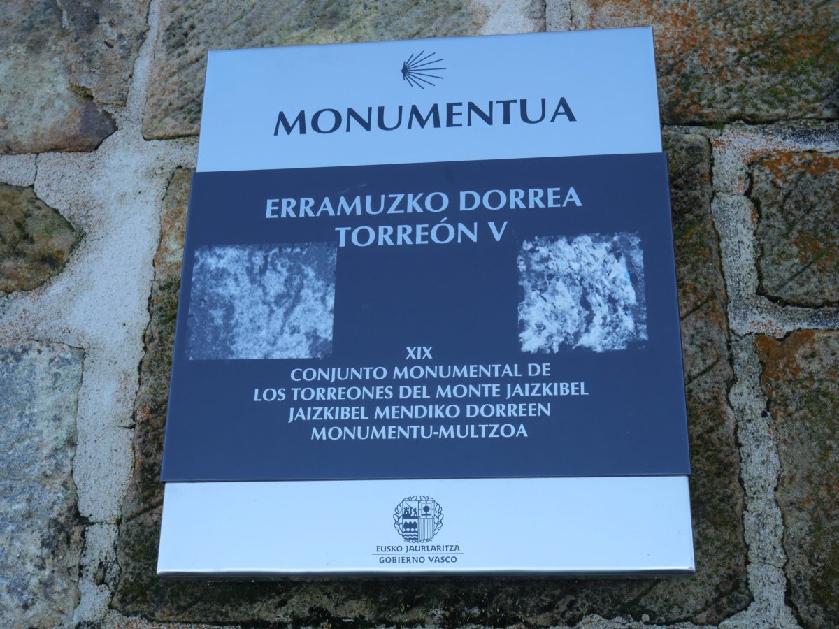 Santa Barbara dorrea, Jaizkibel