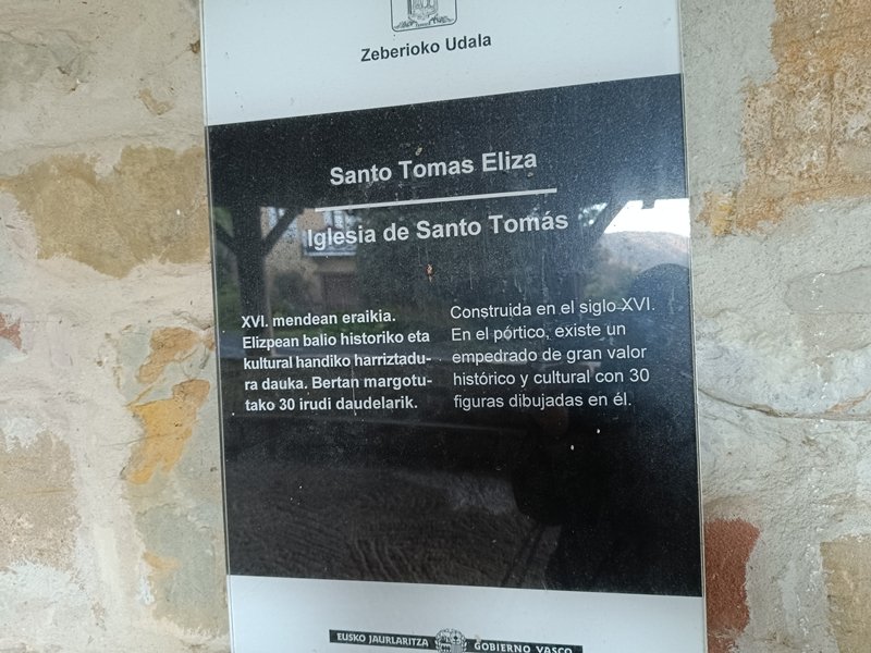 Santo Tomas Eliza. Zeberio (Olabarrieta)