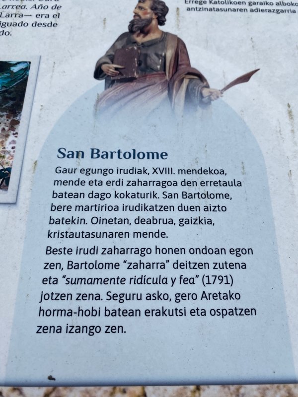 San Bartolome Ermita. Laudio (Larra)