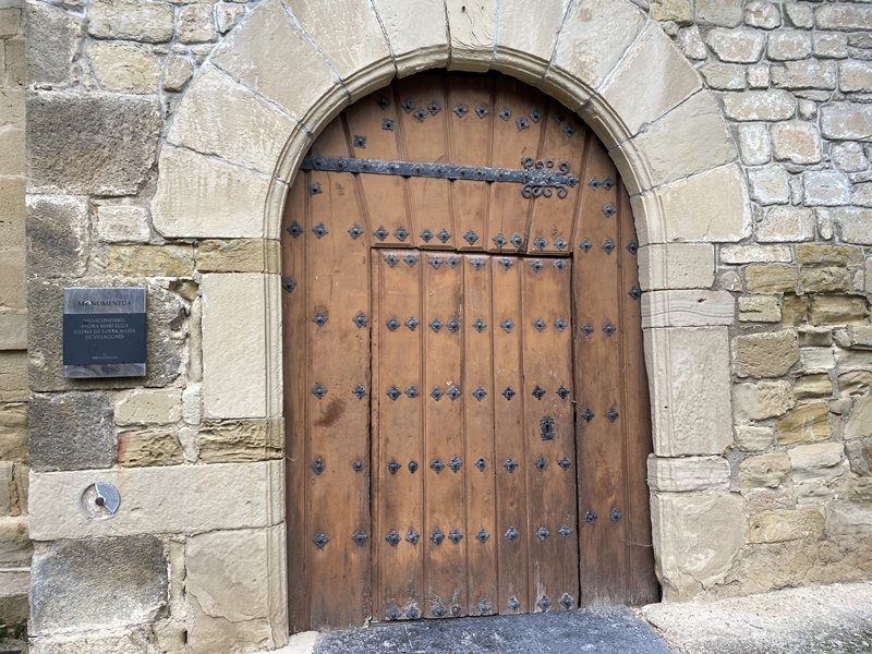 Villaconeseco Andra Mari Eliza. Añana